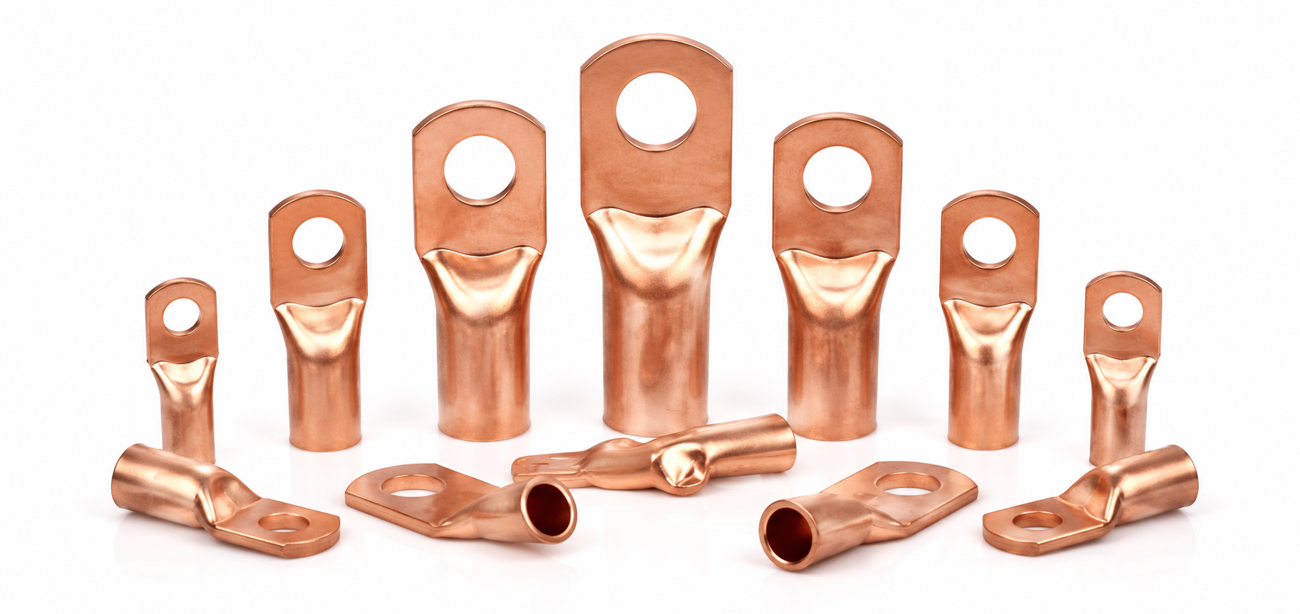 Copper Tubular Cable Lugs